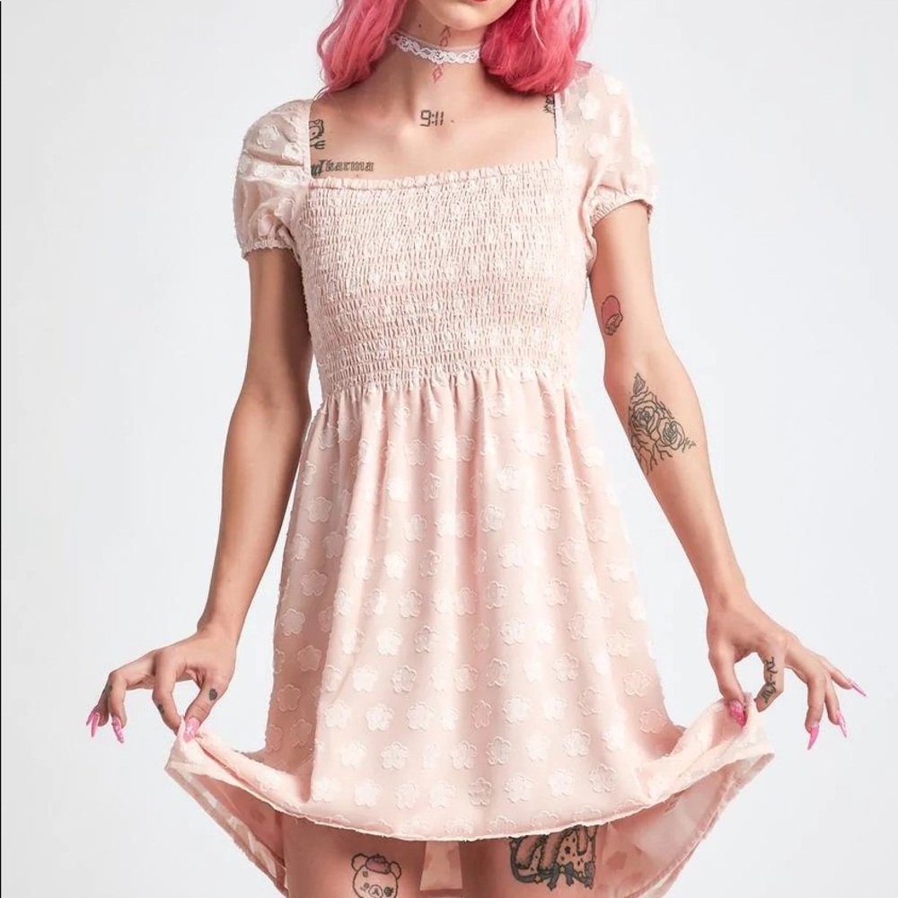 Hello to heaven baby doll dress
